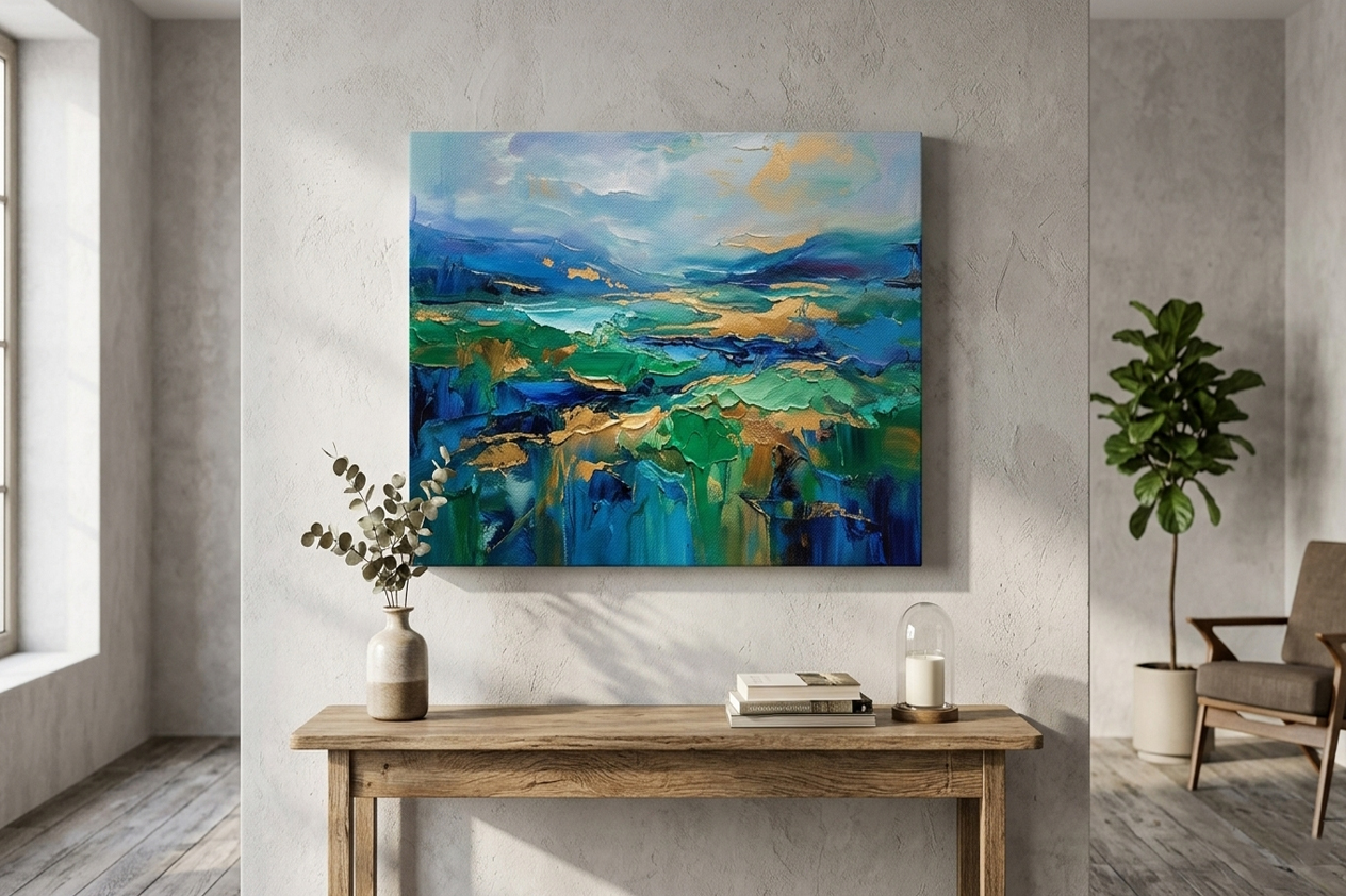 Canvas Printing Mockup