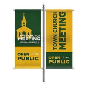 pole banner