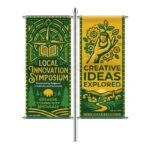 Pole banner mockups B